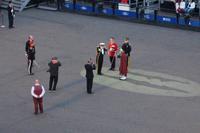 Der Admiral trinkt aus dem Quaich