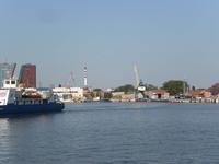 Blick auf Klaipeda