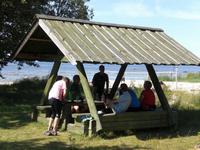 Rast an der Küste bei Häädemeeste