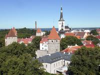 Blick über Tallinn