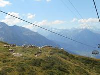 Fahrt mit dem Sessellift von Schönbiel zur Bettmeralp