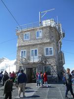 auf dem Jungfraujoch ... (Sphinx-Aussichtsplattform)
