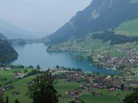 Blick auf den Lungernsee