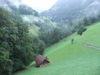 Blick hinunter in die Ranft