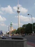 Blick zum Fernsehturm