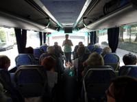 unsere Stadtführerin Petra von Holwede