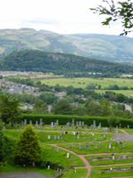 Blick vom Stirling Castle