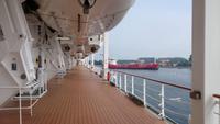 AN Bord der MSC SINFONIA