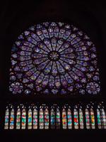 Notre-Dame Fenster-Rosen