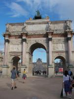 Triumphbogen mit Quadriga