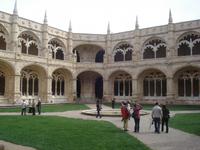 Lissabon - Kreuzgang im Hieronymuskloster