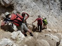 Abstieg nach Corvara