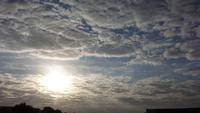 Morgenhimmel über Paris