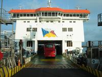 Rauf auf die Fähre nach Dover