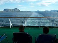 Fahrt mit den Hurtigruten