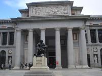 Madrid - Haupteingang Prado mit Velazquez Denkmal