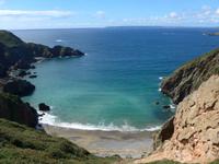 Blick in die Bucht am La Coupee