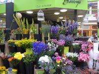 Blumenstand Markthalle Jersey