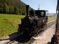 Unsere Dampf-Zahnradlokomotive