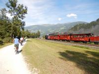 Wettrennen mit dem Zug