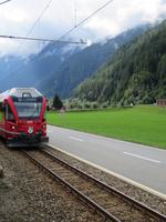 0129 Glacier-Bernina-Express- Fahrt mit dem Bernina-Express -