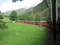 0140 Glacier-Bernina-Express- Fahrt mit dem Bernina-Express - Kreisviadukt Brusio