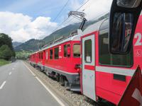 0172 Glacier-Bernina-Express- Bernina-Express in Le Prese