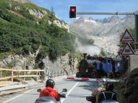 0417 Glacier-Bernina-Express- Fahrt zum Grimselpass - Furka-Dampfbahn