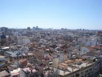 Valencia - Blick vom Turm Miguelete der Kathedrale auf die Stadt