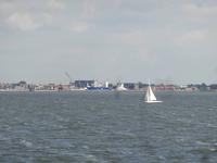 Segelboot auf dem Ijsselmeer