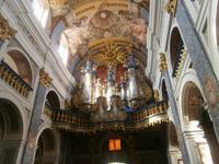 Die Orgel der Wallfahrtskirche in ihrer ganzen Schönheit