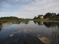 am Herrenhaus Mežotne 