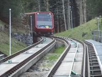 Fahrt mit der Parsennbahn