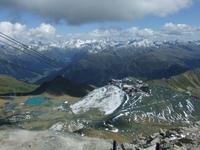 Blick vom Weißfluhgipfel