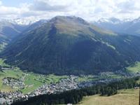 Blick von der Mittelstation der Parsennbahn