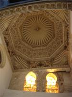 Toledo - linke Kuppel in Sinagoge