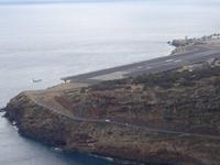 Landeanflug auf den Flughafen von Funchal