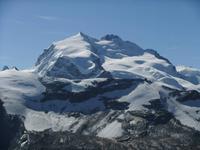 Blick vom Rothorn zum Monte-Rosa-Massiv
