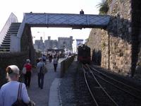 Ankunft in Caernarfon