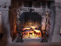 Kamin auf Stirling Castle