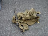 Marschgepäck auf Fort George