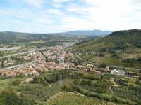 Orvieto (Ausblick von der mittelalterlichen Festung )