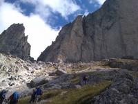 Am ersten hohen Anstieg 