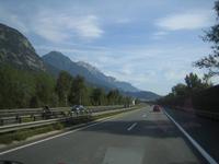 Heimreise auf der Autobahn 