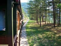 Die Sarganska Osmica- Fahrt mit der Museumsbahn