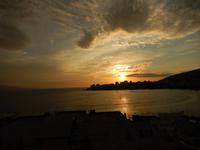 Ausblick vom Hotelzimmer in Saranda