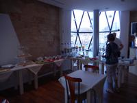 Frühstück mit Blick auf das Meer