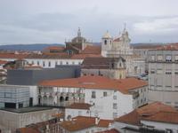 Coimbra - Blick auf neue Kathedrale