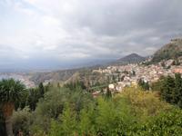 Blick auf Taormina