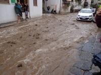 Äolus,der Gott des Windes, b escherte den Inseln ein Unwetter